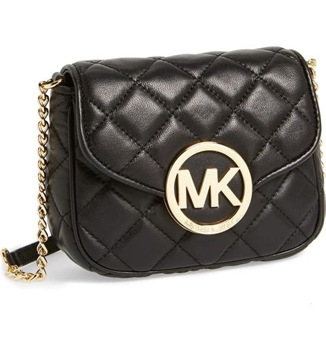 michael kors quilted crossbody bag.